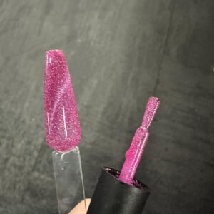 Reflective Cat Eye Gel Polish Shade : Pink