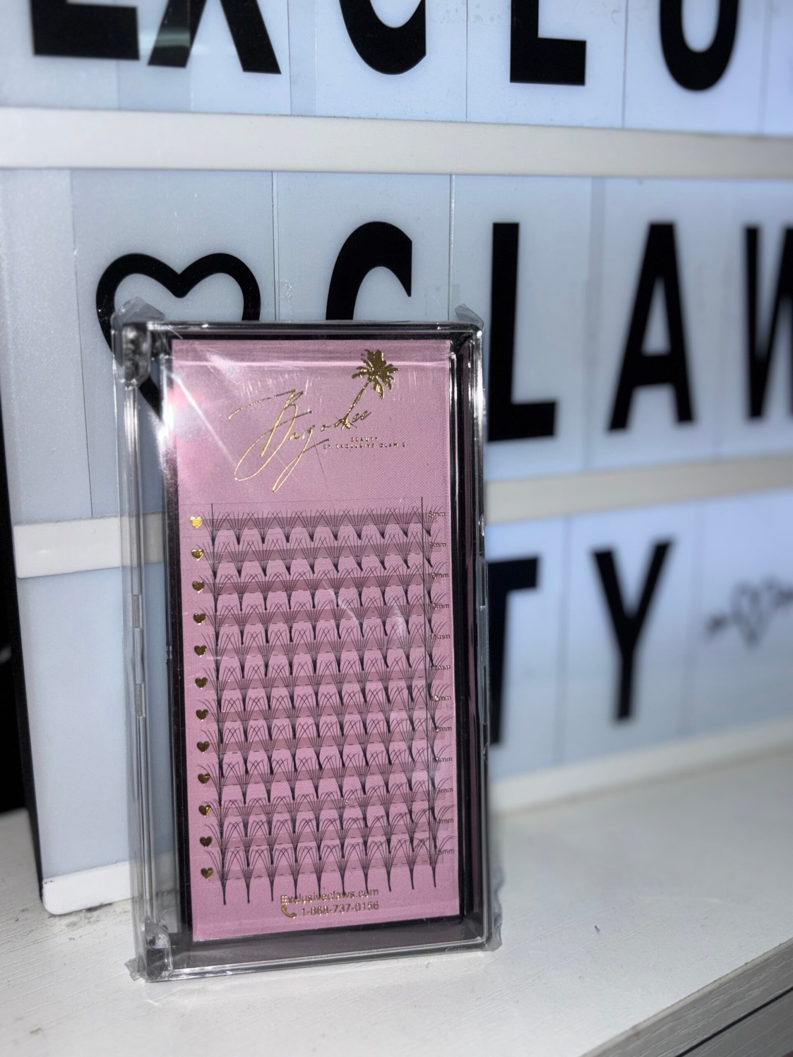 Pre Made Lash Fans 7P 0.07 C 8-15Mix - Image 2