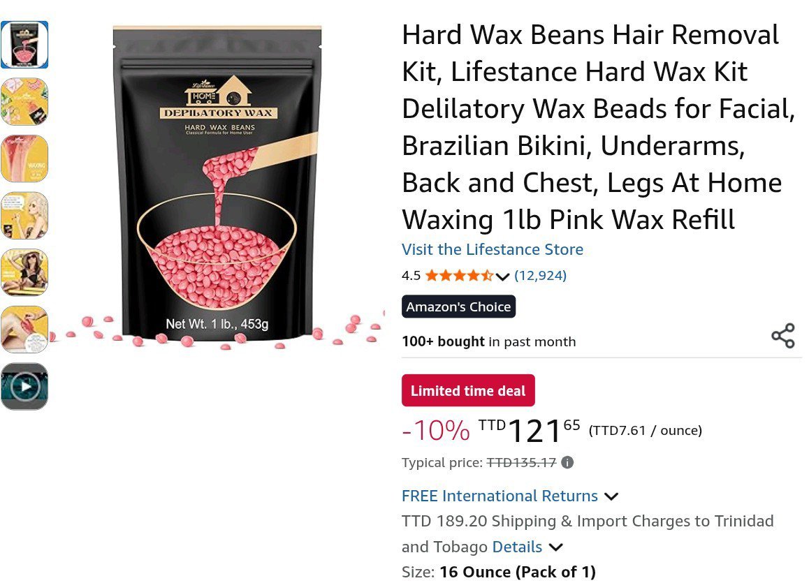 Hard Wax Introductory Price